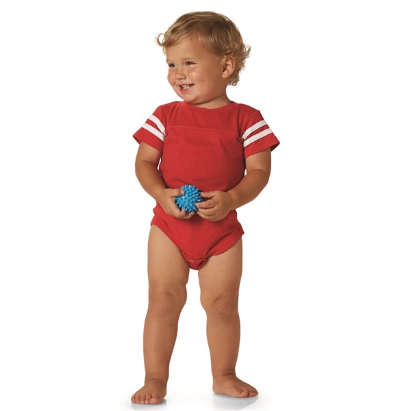 Rabbit Skins Infant Football Fine Jersey Bodysuit - Rabbit Skins Infant Football Fine Jersey Bodysuit - Image 11 of 37