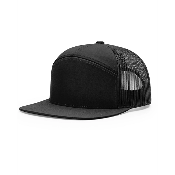 Richardson Seven-Panel Trucker Cap - Richardson Seven-Panel Trucker Cap - Image 18 of 44