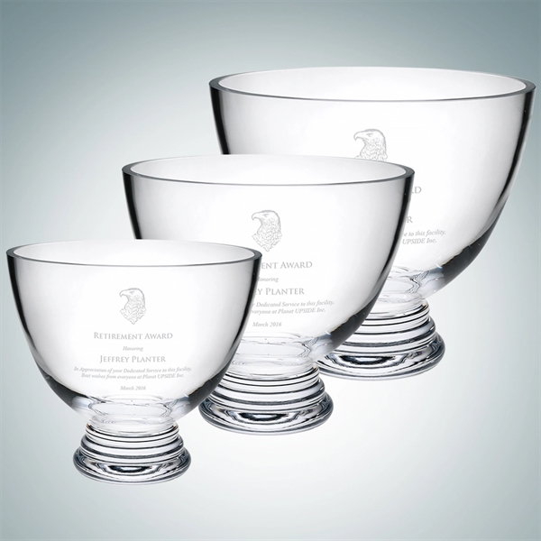 Footed Glass Bowl - Footed Glass Bowl - Image 1 of 1