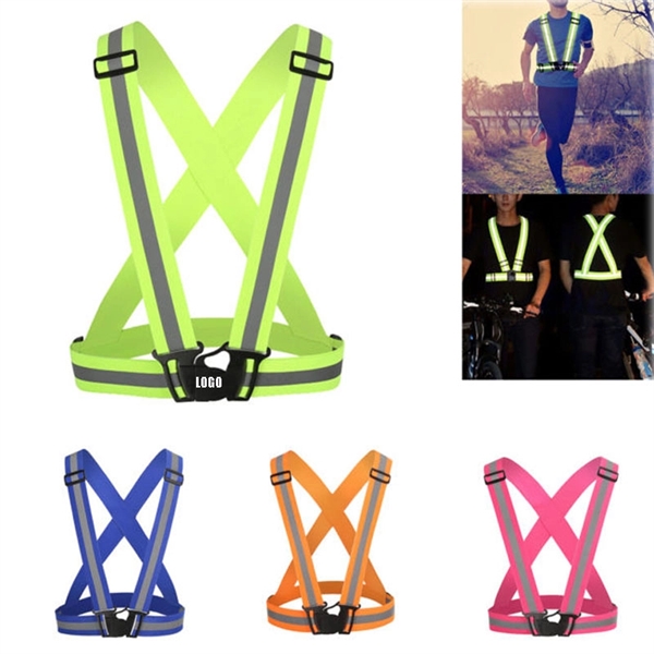 Adjustable Reflective Safety Vest/ Jackets - Adjustable Reflective Safety Vest/ Jackets - Image 1 of 4