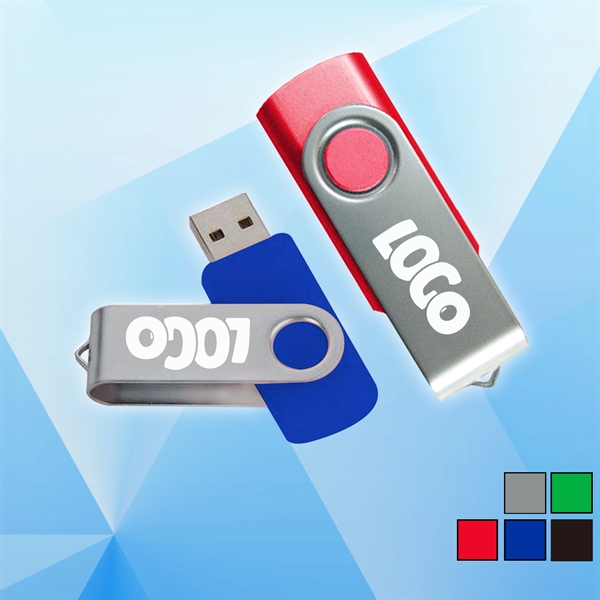 Swivel USB Flash Drive - Swivel USB Flash Drive - Image 0 of 5