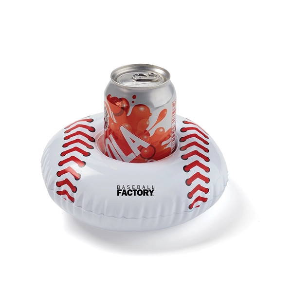 Inflatable Baseball Floating Coaster