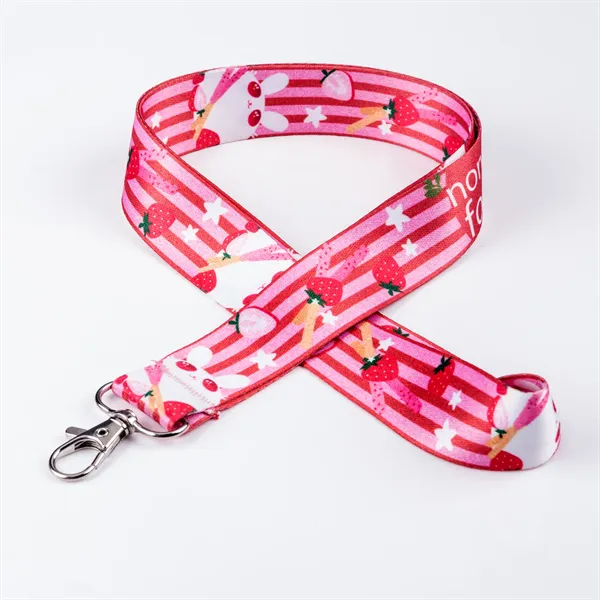Custom Heat-Transferred Lanyard Keychain - Custom Heat-Transferred Lanyard Keychain - Image 0 of 0