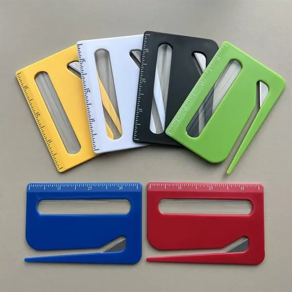 3-in-1 Magnifying Letter Opener with Ruler - 3-in-1 Magnifying Letter Opener with Ruler - Image 1 of 5