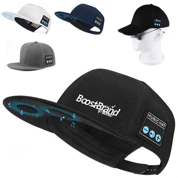 Bluetooth Speaker Baseball Cap for Wireless Audio - Bluetooth Speaker Baseball Cap for Wireless Audio - Image 0 of 4