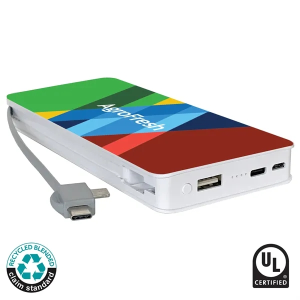 iTwist 10,000mAh UL Eco 8-in-1 Combo Charger - iTwist 10,000mAh UL Eco 8-in-1 Combo Charger - Image 0 of 7