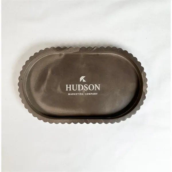 Fluted Oval Tray - Stoneware Collection - Fluted Oval Tray - Stoneware Collection - Image 0 of 3