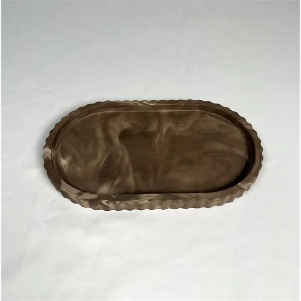 Fluted Oval Tray - Stoneware Collection - Fluted Oval Tray - Stoneware Collection - Image 3 of 3