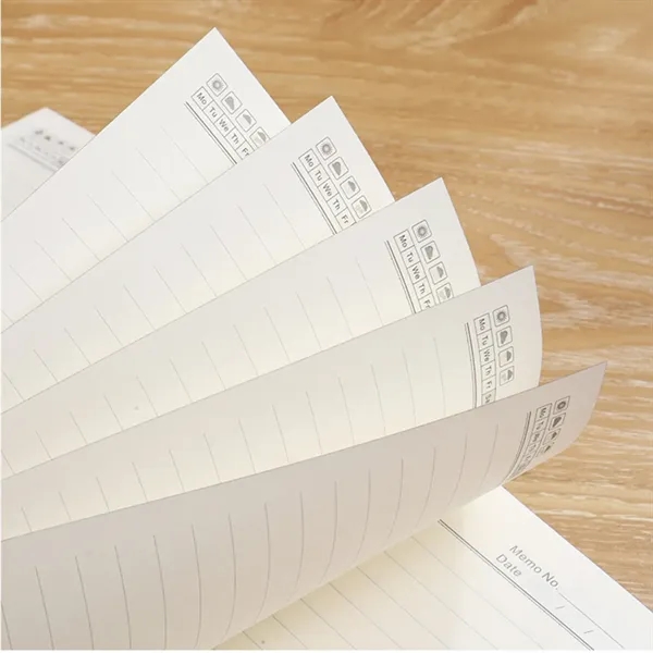 TiTUS® Melange PU Leather A5 Executive Notebook with Elastic - TiTUS® Melange PU Leather A5 Executive Notebook with Elastic - Image 2 of 5