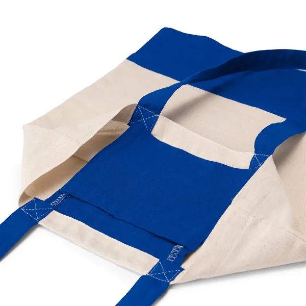 Recycled DuoTone Shopper Tote - Recycled DuoTone Shopper Tote - Image 4 of 14