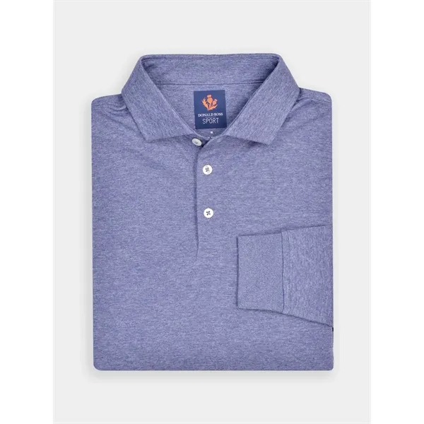 Donald Ross Brooks Long Sleeve Sport Fit Polo