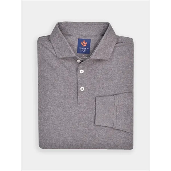 Donald Ross Brooks Long Sleeve Sport Fit Polo