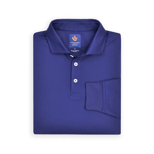 Donald Ross Brooks Long Sleeve Sport Fit Polo