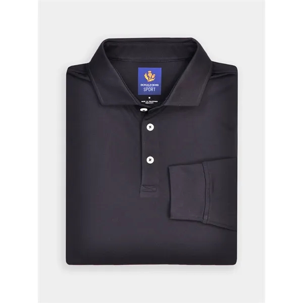 Donald Ross Brooks Long Sleeve Sport Fit Polo