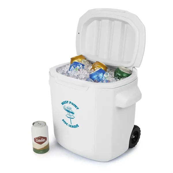 Coleman® 28 Qt. Wheeled Cooler - Coleman® 28 Qt. Wheeled Cooler - Image 0 of 2