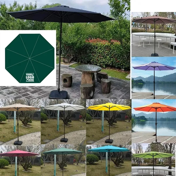 9FT Patio Umbrella Market Table Gardon Umbrella - 9FT Patio Umbrella Market Table Gardon Umbrella - Image 0 of 2