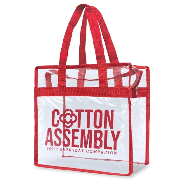 Clear Stadium Bags With Zipper - Clear Stadium Bags With Zipper - Image 0 of 5