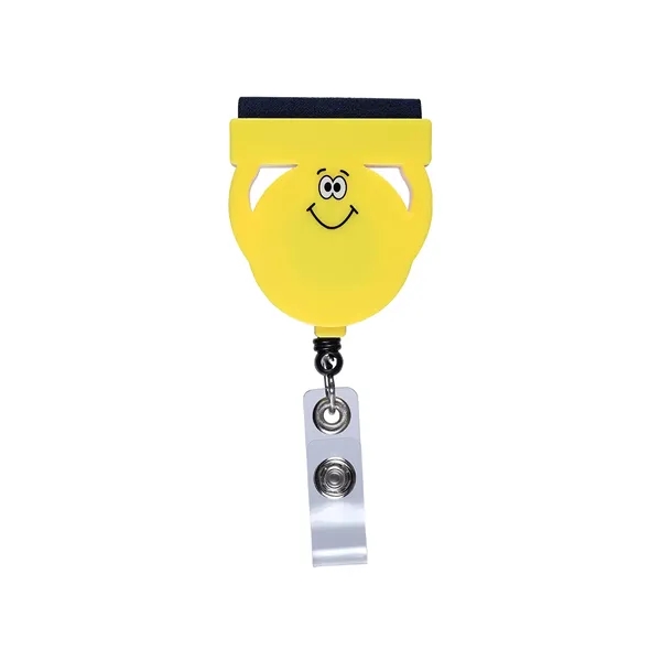 Goofy Group Badge Reel Holder with Screen Cleaner - Goofy Group Badge Reel Holder with Screen Cleaner - Image 3 of 5