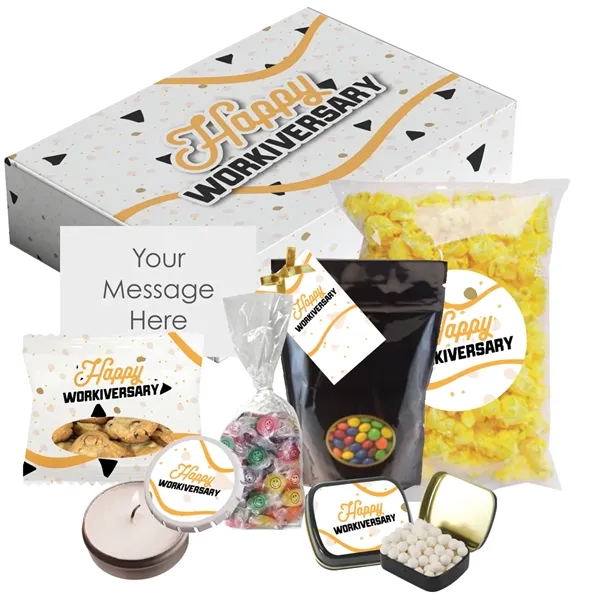 Custom Work Anniversary Happy's Gift Set