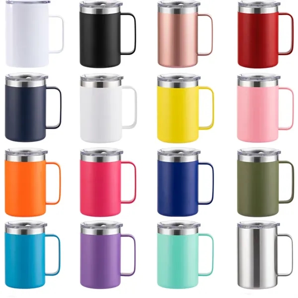 12 oz Stainless steel Camper Coffee Mug - 12 oz Stainless steel Camper Coffee Mug - Image 2 of 2