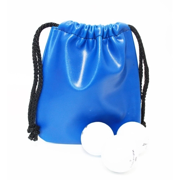Drawstring Golf Pouch 6X6.25 Inches - Drawstring Golf Pouch 6X6.25 Inches - Image 4 of 4