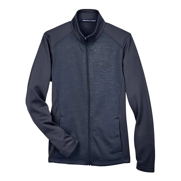 Devon & Jones Women's Newbury Melange Fleece Vest - Devon & Jones Women's Newbury Melange Fleece Vest - Image 5 of 6