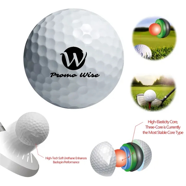 High Elasticity Durable Competition Multi-Layer Golf Balls - High Elasticity Durable Competition Multi-Layer Golf Balls - Image 0 of 10