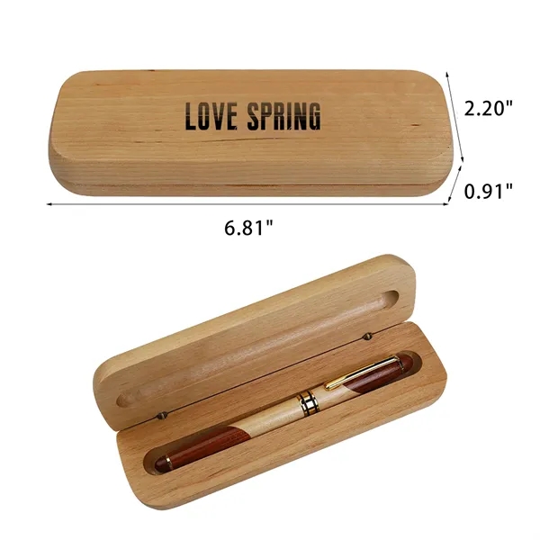 The vintage pen case for high-end wooden fountain pens - The vintage pen case for high-end wooden fountain pens - Image 0 of 4