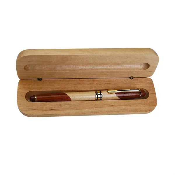 The vintage pen case for high-end wooden fountain pens - The vintage pen case for high-end wooden fountain pens - Image 3 of 4