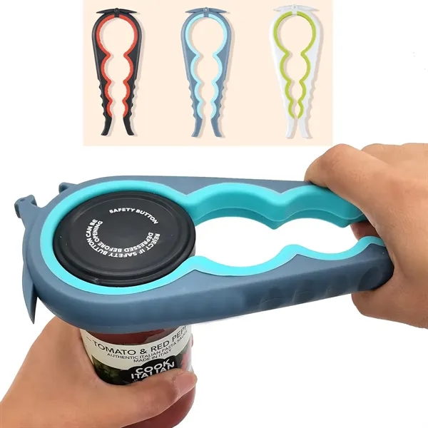 4-in-1 Multifunctional Jar Opener Can Gripper - 4-in-1 Multifunctional Jar Opener Can Gripper - Image 0 of 4