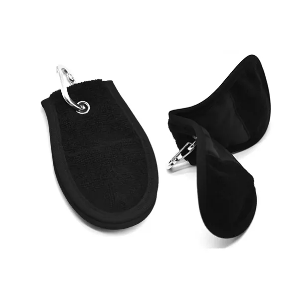 Reusable Portable Golf Ball Cleaning Towel Keychain Hook - Reusable Portable Golf Ball Cleaning Towel Keychain Hook - Image 3 of 8