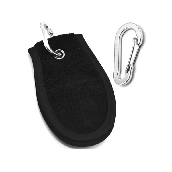 Reusable Portable Golf Ball Cleaning Towel Keychain Hook - Reusable Portable Golf Ball Cleaning Towel Keychain Hook - Image 6 of 8
