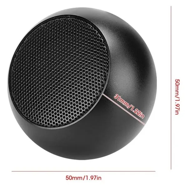 Mini Metal Wireless Speaker - Mini Metal Wireless Speaker - Image 1 of 4