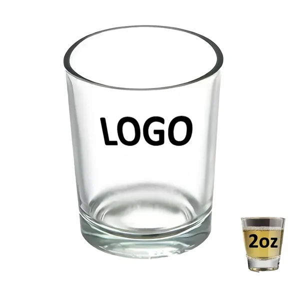 2 oz Premium Clear Shot Glass - 2 oz Premium Clear Shot Glass - Image 0 of 1