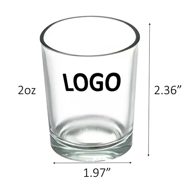 2 oz Premium Clear Shot Glass - 2 oz Premium Clear Shot Glass - Image 1 of 1