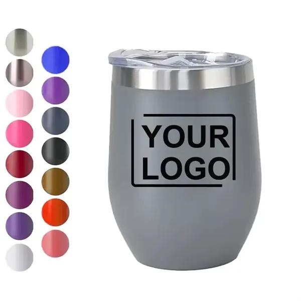 12oz Insulated Stainless Steel Egg Cup - 12oz Insulated Stainless Steel Egg Cup - Image 0 of 2
