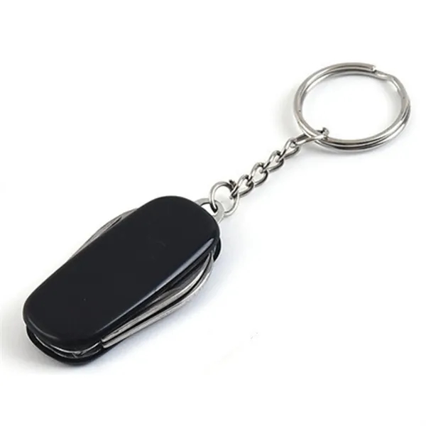 Multi-Function Stainless Steel Keychain Knife - Multi-Function Stainless Steel Keychain Knife - Image 2 of 5