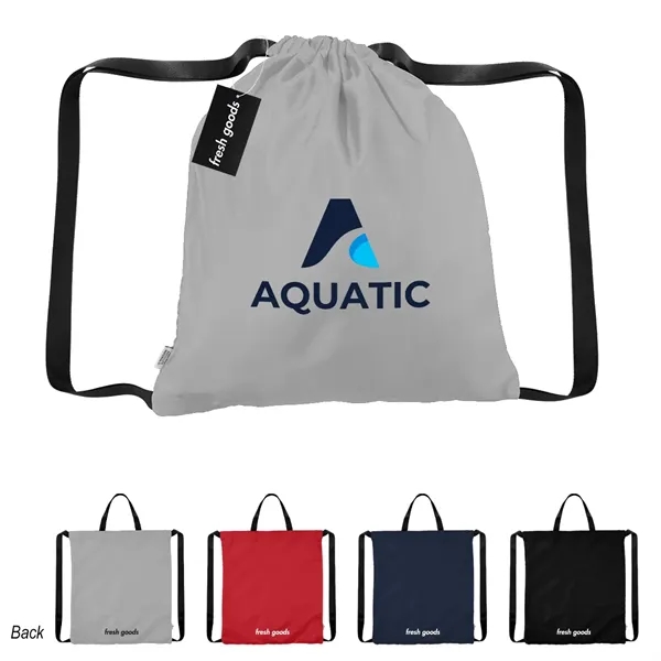 Fresh Goods Joel rPET Drawstring Tote Bag - Fresh Goods Joel rPET Drawstring Tote Bag - Image 0 of 5
