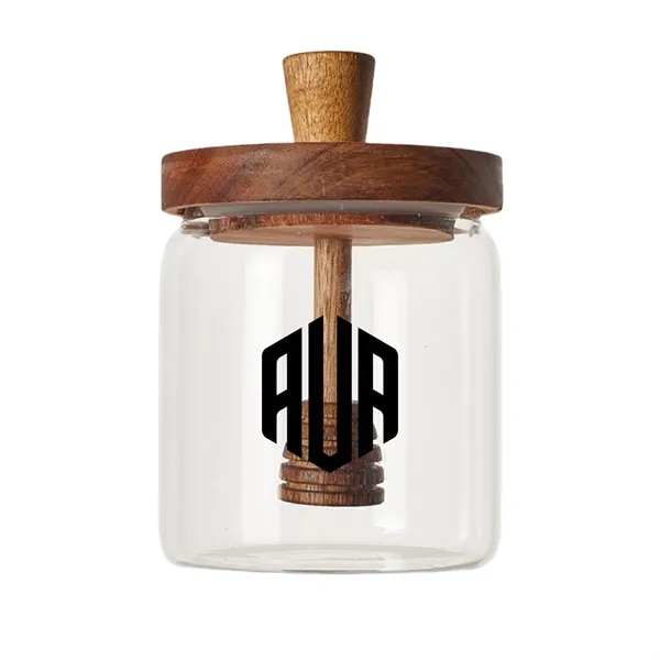 Sealed storage jar with honey sticks - Sealed storage jar with honey sticks - Image 0 of 4