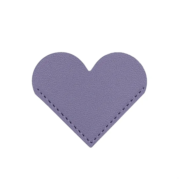 Leather Heart Shaped Bookmark - Leather Heart Shaped Bookmark - Image 1 of 10
