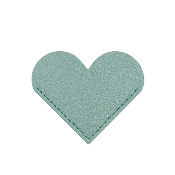 Leather Heart Shaped Bookmark - Leather Heart Shaped Bookmark - Image 2 of 10