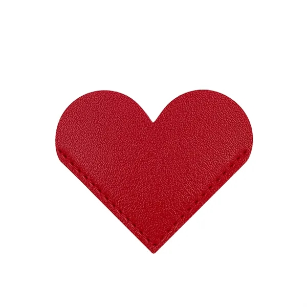 Leather Heart Shaped Bookmark - Leather Heart Shaped Bookmark - Image 6 of 10