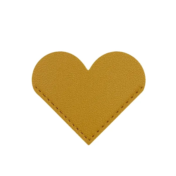 Leather Heart Shaped Bookmark - Leather Heart Shaped Bookmark - Image 8 of 10