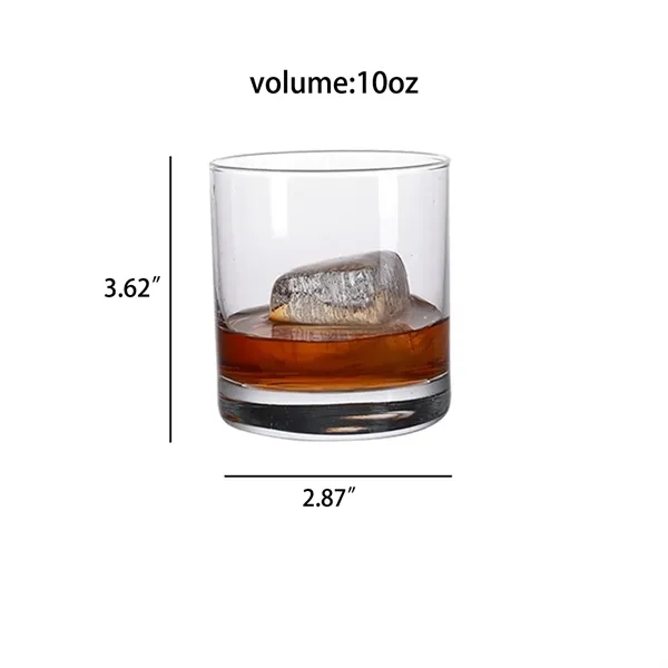 Premium Clear Durable Round Rocks Glass - Premium Clear Durable Round Rocks Glass - Image 1 of 1