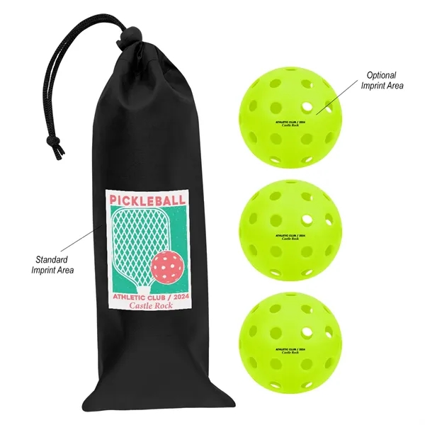 Pickleball Outdoor Ball Set - Pickleball Outdoor Ball Set - Image 0 of 5