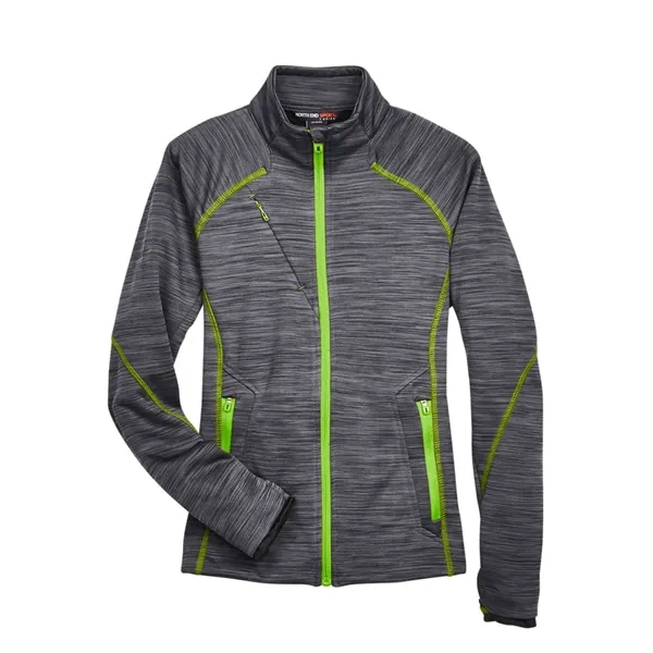 North End Women's Melange Performance Shirt - North End Women's Melange Performance Shirt - Image 1 of 10