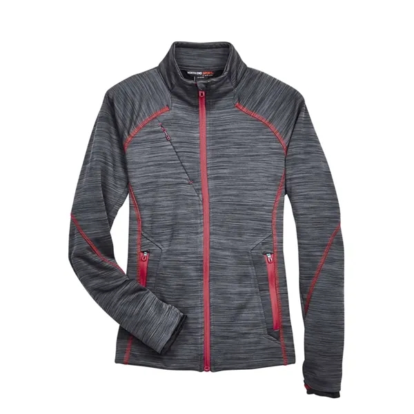 North End Women's Melange Performance Shirt - North End Women's Melange Performance Shirt - Image 5 of 10