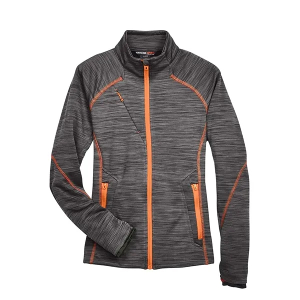 North End Women's Melange Performance Shirt - North End Women's Melange Performance Shirt - Image 7 of 10