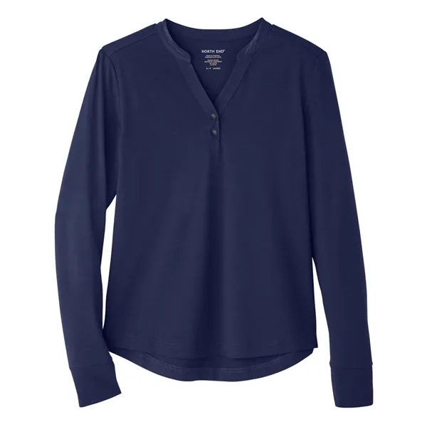 North End Women's Quest Stretch Quarter-Zip Pullover - North End Women's Quest Stretch Quarter-Zip Pullover - Image 7 of 10