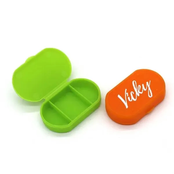 3 compartment daily pill box - 3 compartment daily pill box - Image 0 of 5